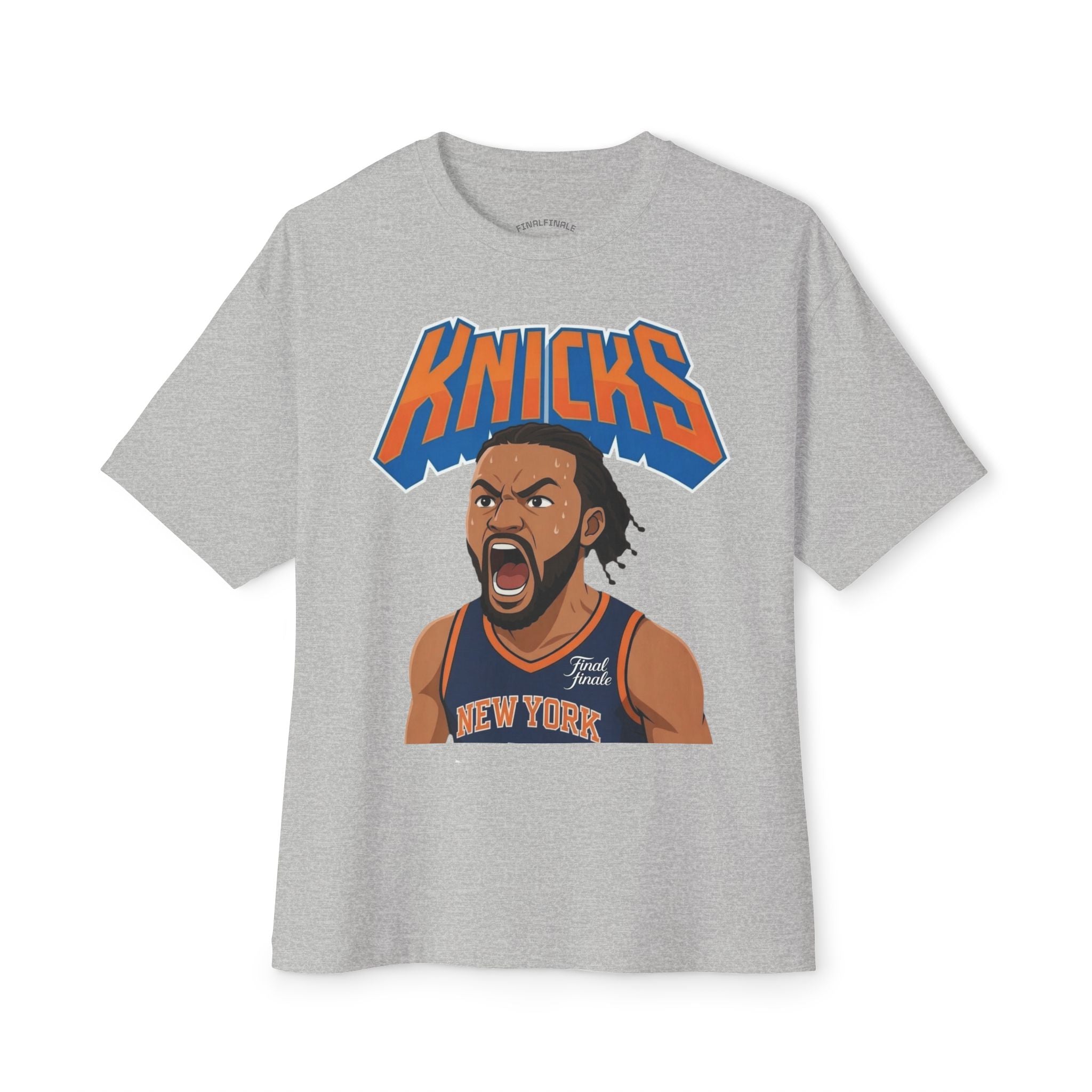 Knicks Graphic Tee - Retro Basketball Fan Shirt