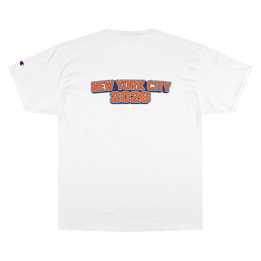 World Champions The Mecca T-Shirt — New York City 2026 Sports Fan Tee
