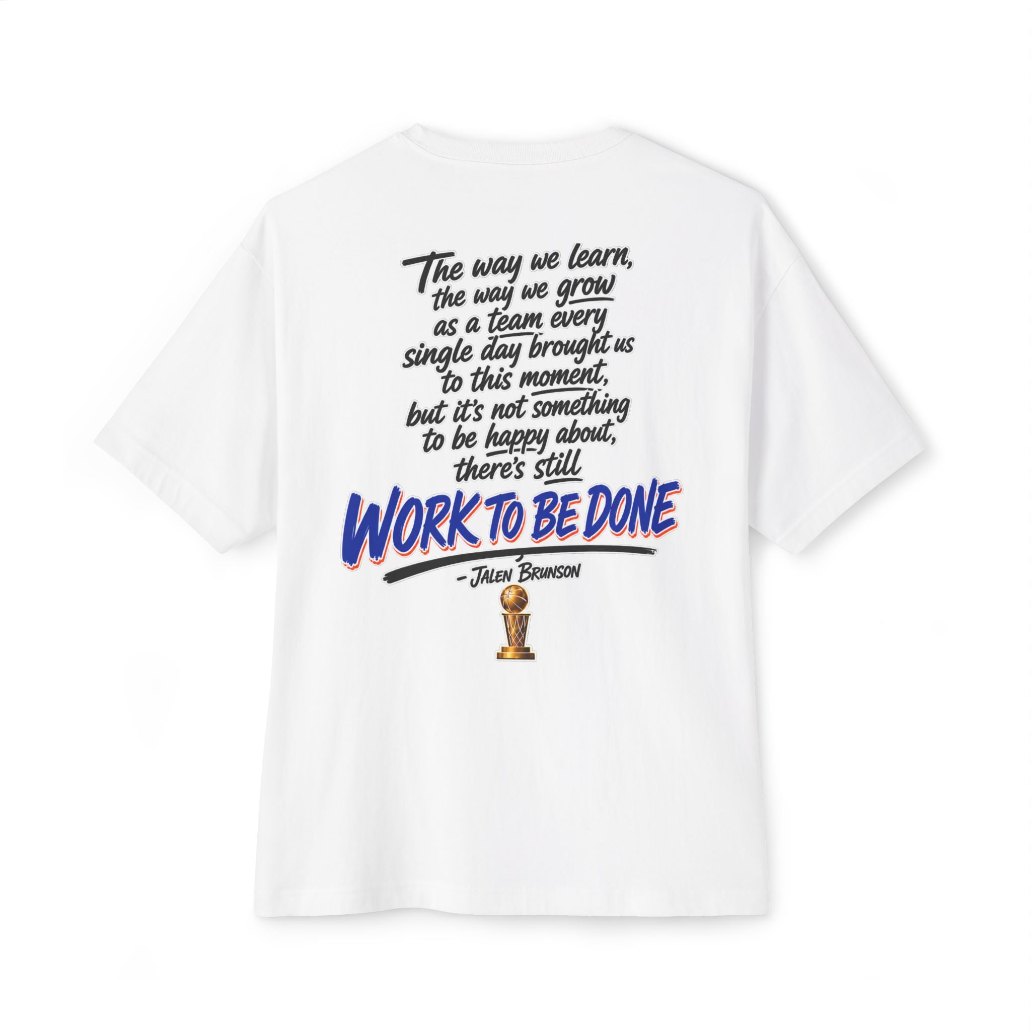 Knicks Graphic Tee - Retro Basketball Fan Shirt