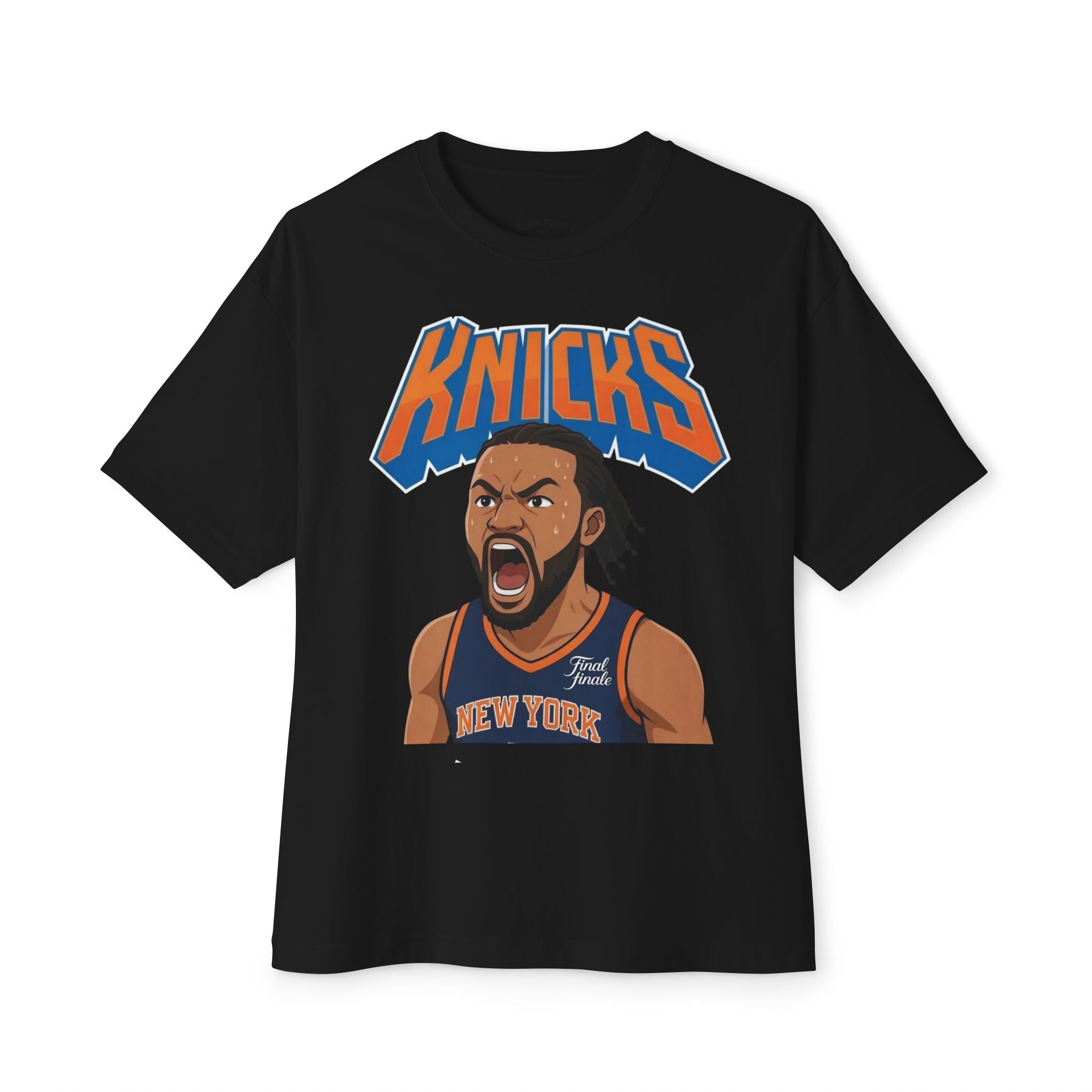 Knicks vintage basketball fan shirt - colorway mockup