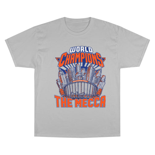 World Champions The Mecca T-Shirt — New York City 2026 Sports Fan Tee