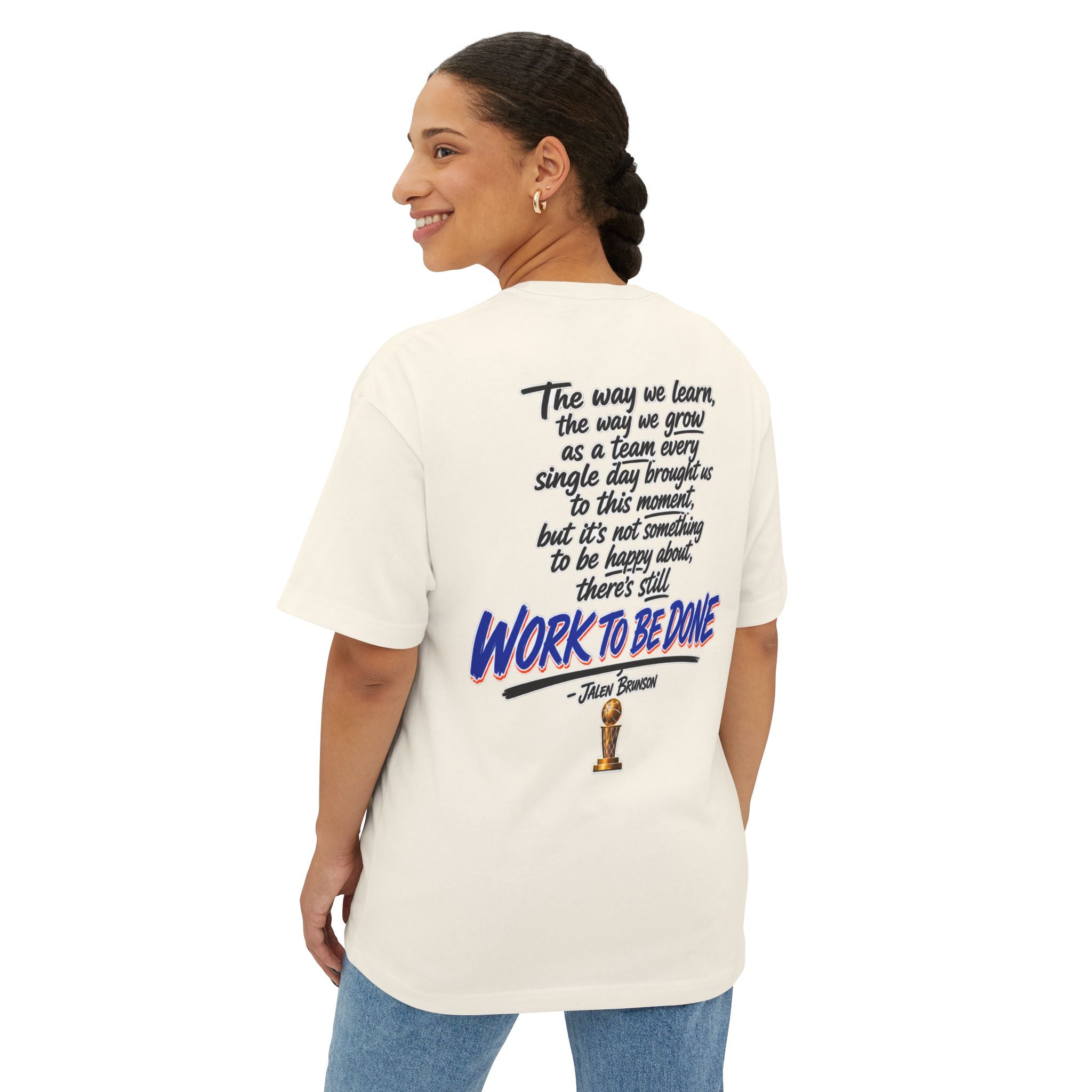 Knicks Graphic Tee - Retro Basketball Fan Shirt