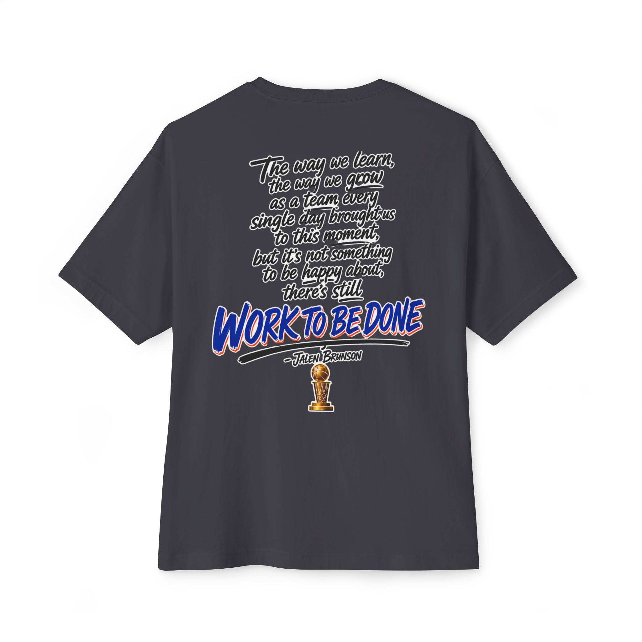 Knicks Graphic Tee - Retro Basketball Fan Shirt