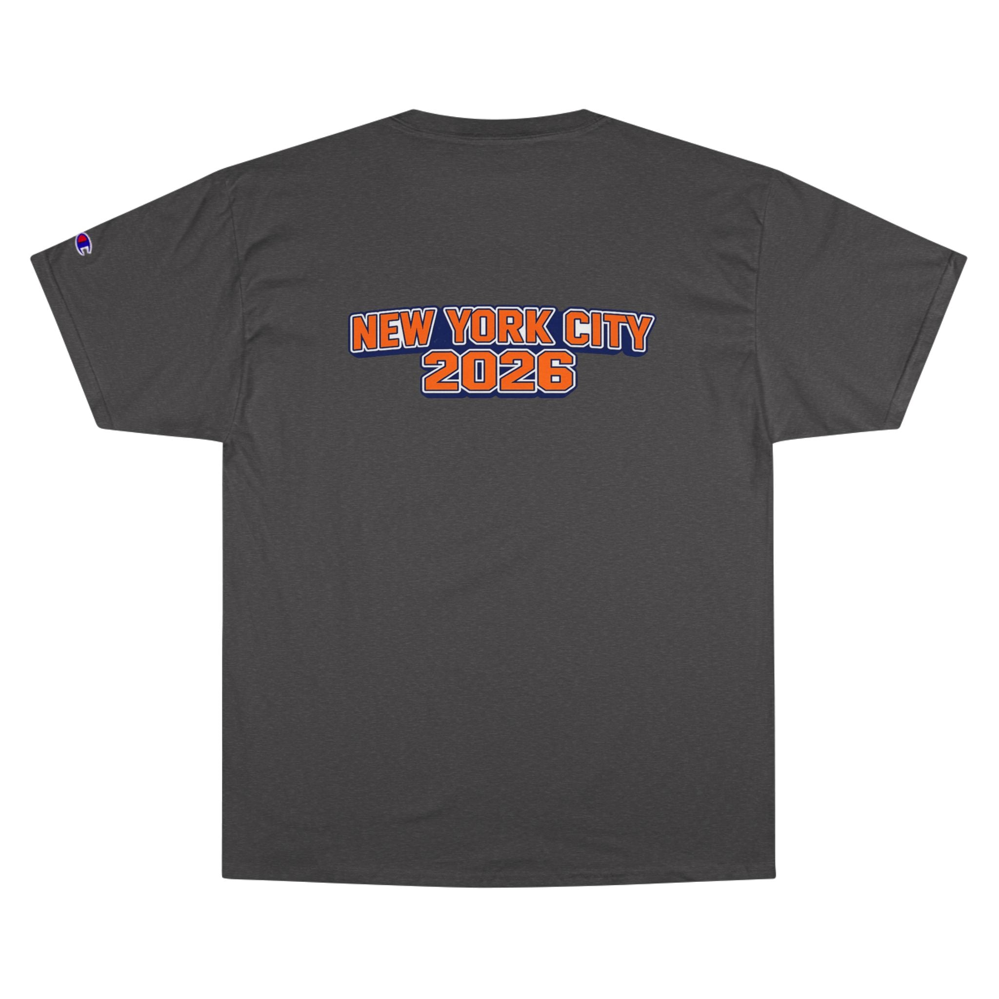 World Champions The Mecca T-Shirt — New York City 2026 Sports Fan Tee