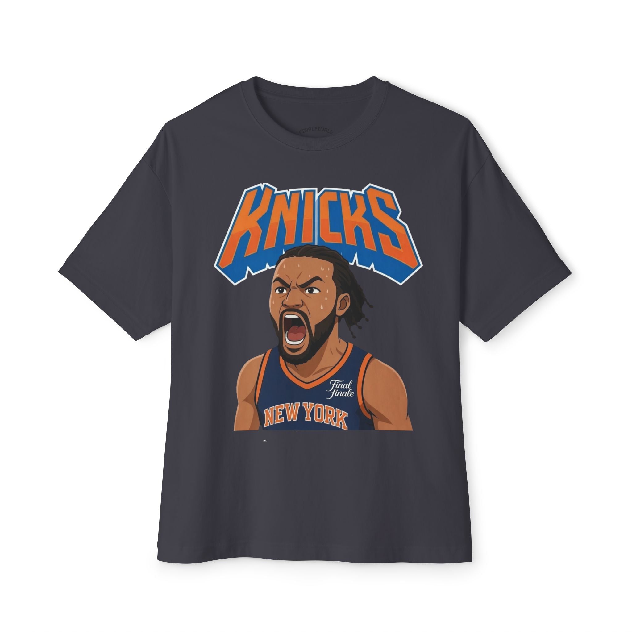 Knicks retro fan shirt - colorway mockup