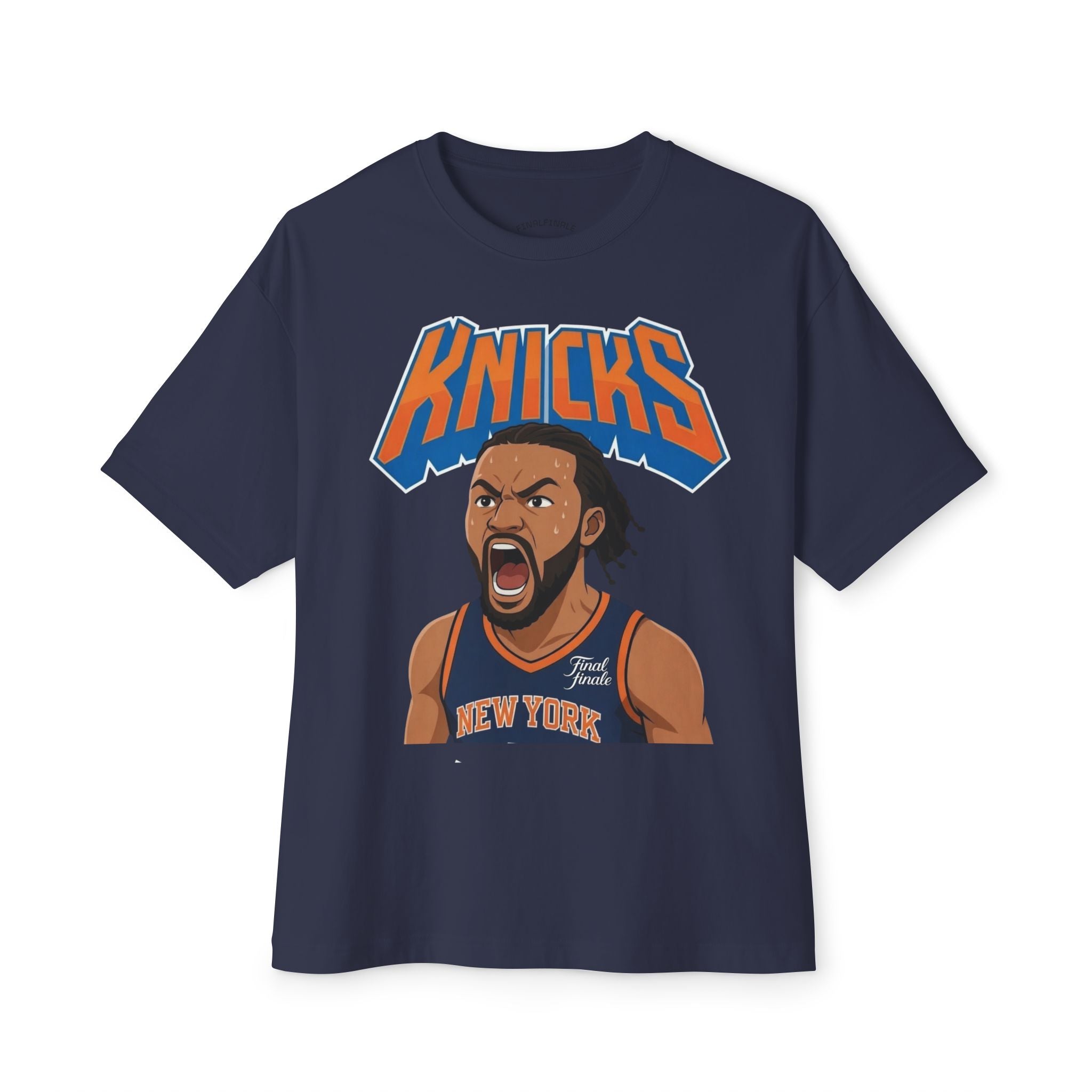 Knicks graphic tee - colorway mockup