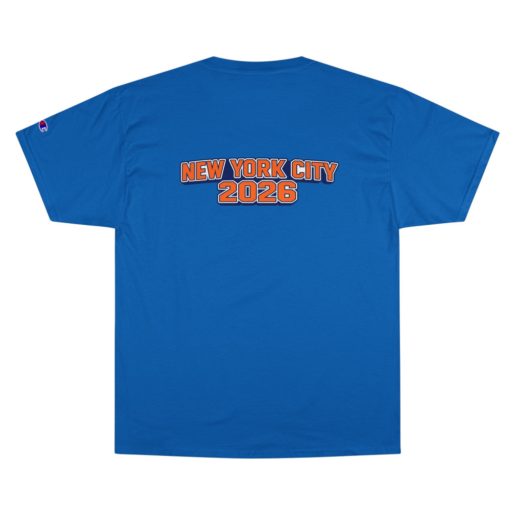 World Champions The Mecca T-Shirt — New York City 2026 Sports Fan Tee