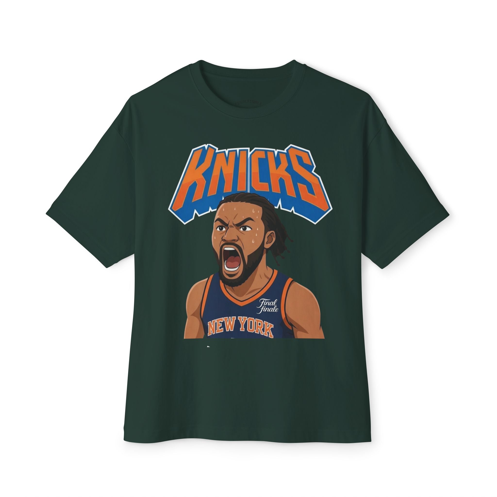 Knicks vintage graphic tee - colorway mockup