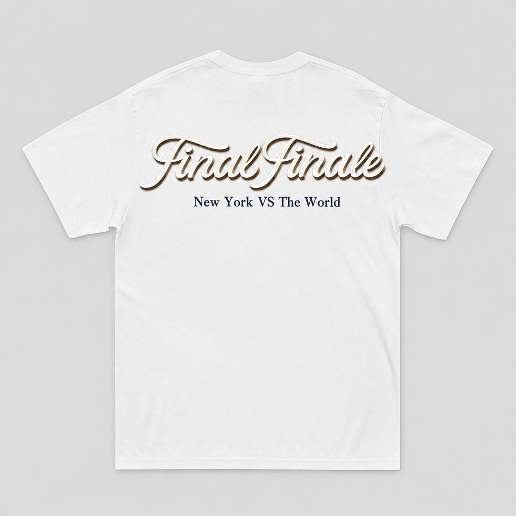 NY Drip Tee - White Back