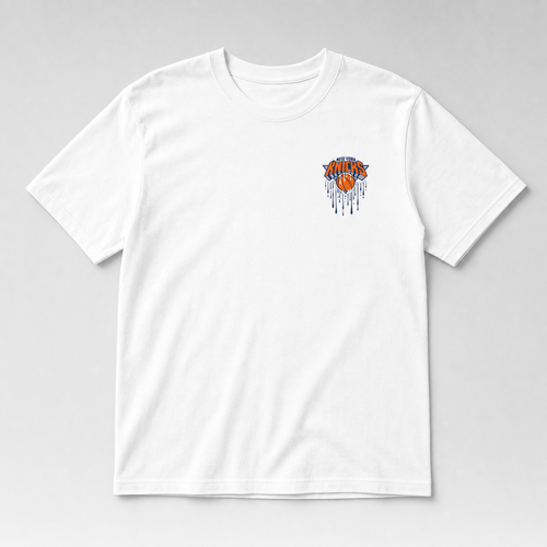 NY Drip Tee - White Front